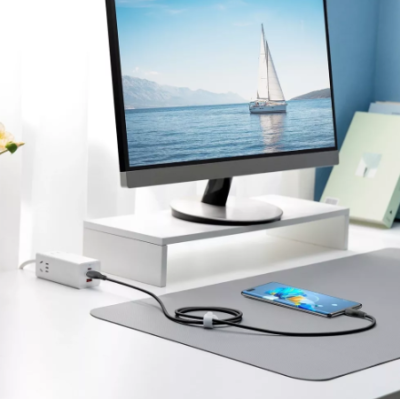 Кабель дата Baseus Pudding Type-C to Type-C 100w 1.2м Черный