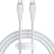 Кабель дата Baseus Pudding Type-C to Type-C 100w 1.2м Білий