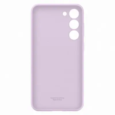 Чехол накладка HC Samsung S23 (S911) Сиреневый (Lilac)