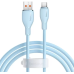Кабель дата Baseus Pudding USB-A to Type-C 100W 1.2м Синий