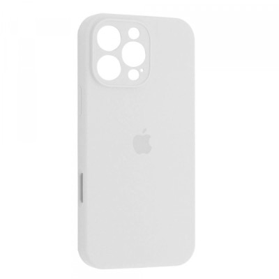 Чехол накладка HC iPhone 16 Pro Max Белая Full