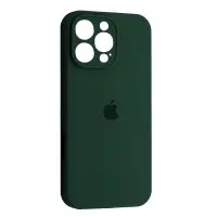 Чехол накладка HC iPhone 16 Pro Max Зеленая/Cyprus Green Full