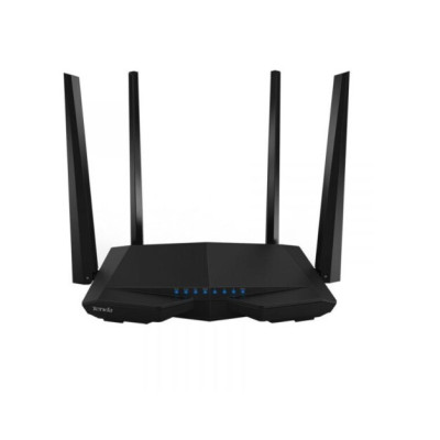 Бездротовий маршрутизатор (роутер) Wi-Fi Tenda AC6 Black