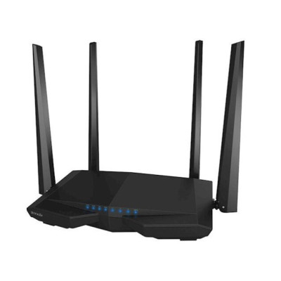 Бездротовий маршрутизатор (роутер) Wi-Fi Tenda AC6 Black