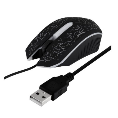 Проводная Мышь USB Jeqang JM-813 Black, Чёрный