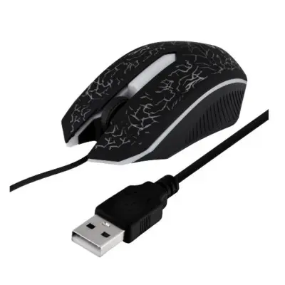Проводная Мышь USB Jeqang JM-813 Black, Чёрный