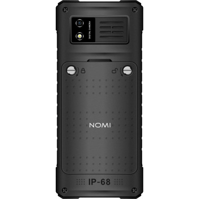 Мобільний телефон Nomi i2420 Black-grey, Чорно-сірий