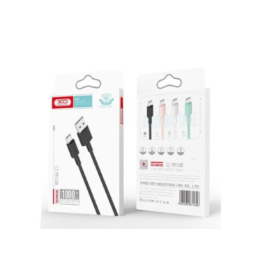 Кабель дата XO NB156 USB Type A - Type-C 1м Білий