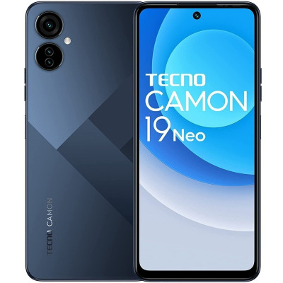 Смартфон TECNO CAMON 19 NEO CH6i 6/128 NFC Eco Black, Черный