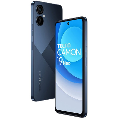 Смартфон TECNO CAMON 19 NEO CH6i 6/128 NFC Eco Black, Черный