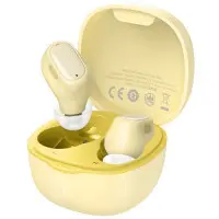Безпровідні навушники Baseus Encok WM01 Yellow, жовтий Безпровідні навушники Baseus Encok WM01 Yellow, жовтий