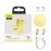 Беспроводные наушники Baseus Encok WM01 Yellow, желтый
