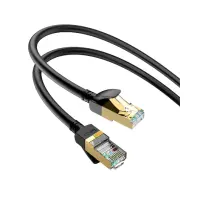 Кабель Патч-корд Hoco US02 RJ45 to RJ45 5м Чорний