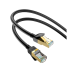 Кабель Патч-корд Hoco US02 RJ45 to RJ45 5м Чорний