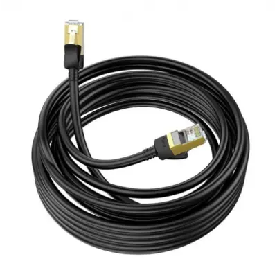 Кабель Патч-корд Hoco US02 RJ45 to RJ45 5м Чорний