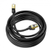 Кабель Патч-корд Hoco US02 RJ45 to RJ45 5м Чорний