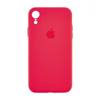 Чехол накладка HC iPhone XR Красная/Rose red Full