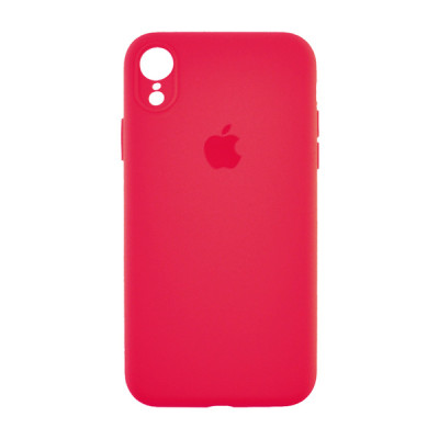 Чехол накладка HC iPhone XR Красная/Rose red Full