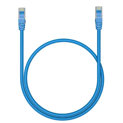 Кабель Патч-корд XO GB007 1м Чорний/Синій Кабель Патч-корд XO GB007 1м Чорний/Синій