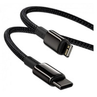 Кабель дата Baseus Explorer Type-C to Lightning 20W 1м Чорний Кабель дата Baseus Explorer Type-C to Lightning 20W 1м Чорний