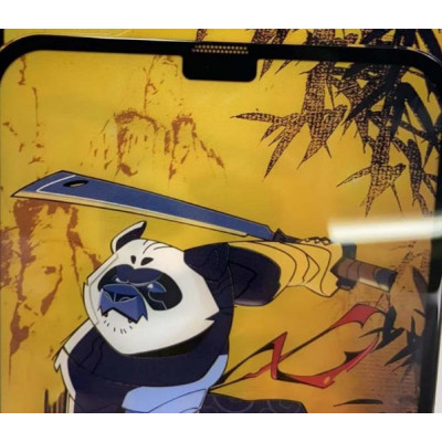 Захисне скло Anti-static Panda iPhone XR/11 Чорне