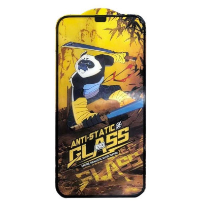 Защитное стекло Anti-static Panda iPhone 12/12 Pro Чёрное