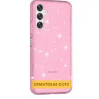 Чехол накладка Clear Shine Xiaomi Redmi Note 14 Розовая