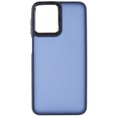 Накладка Lyon Frosted OPPO A57s/A57/A77s Синяя (Navy Blue)