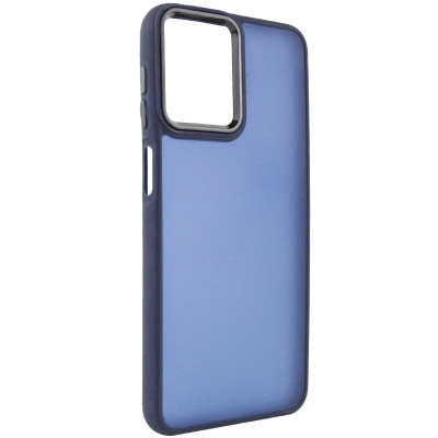 Чехол накладка Lyon Frosted Samsung M336 (M33) Синяя (Navy Blue)