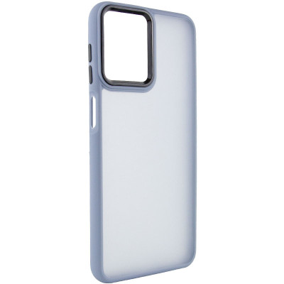 Чехол накладка Lyon Frosted Samsung M336 (M33) Голубая (Sierra Blue)