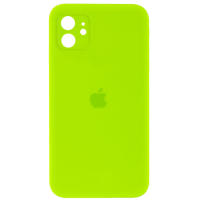 Чехол накладка HC iPhone 11 Салатовий Neon Green Square Full Чехол накладка HC iPhone 11 Салатовий Neon Green Square Full