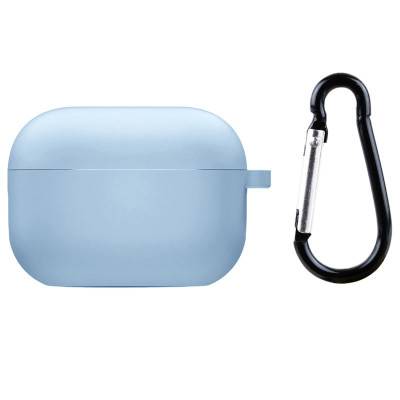Чохол для навушників AirPods 3 Microfiber Блакитний/Lilac blue