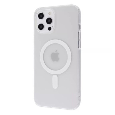 Чехол накладка Baseus Crystal MagSafe iPhone 12 Pro Max Прозрачная