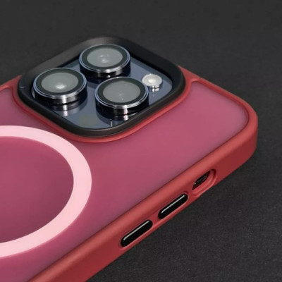 Чохол накладка WAVE Matte Colorful MagSafe iPhone 13 Pro Червона