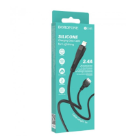Кабель дата Borofone BX46 Lightning 1м Чорний Кабель дата Borofone BX46 Lightning 1м Чорний