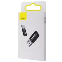 Перехідник адаптер OTG Baseus Ingenuity Mini Type-C to USB 3.1 Чорний Перехідник адаптер OTG Baseus Ingenuity Mini Type-C to USB 3.1 Чорний