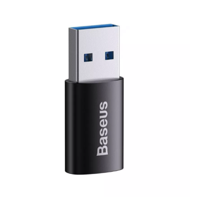 Перехідник адаптер OTG Baseus Ingenuity Mini Type-C to USB 3.1 Чорний