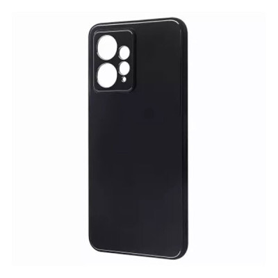 Чехол накладка Wave Metal Xiaomi Redmi 12C Черная