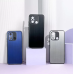 Чехол накладка Wave Metal Xiaomi Redmi 12C Черная
