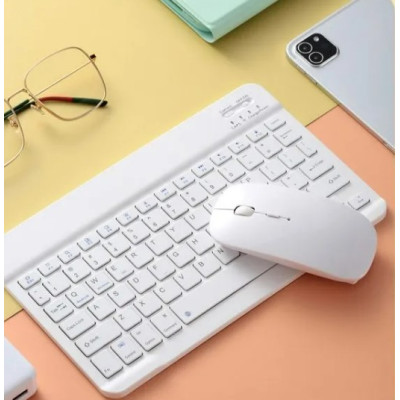 Клавіатура+миша бездротова Jeqang JB-362 Білий