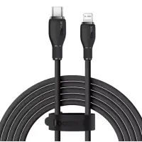 Кабель дата Baseus Pudding Type-C to Lightning 2.4A 2м Черный