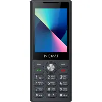 Мобільний телефон Nomi i2841 Black, чорний Мобільний телефон Nomi i2841 Black, чорний