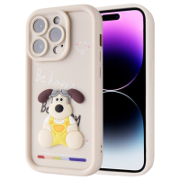 Чехол накладка Pretty Things iPhone XR Белая/Собака Чехол накладка Pretty Things iPhone XR Белая/Собака