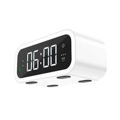 Настільний годинник з Бездротовим зарядним пристріем WIWU Wi-W015 2in1 Time Wireless Charger