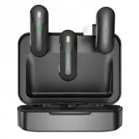 Бездротовий петличний мікрофон WIWU Wi-WM002 Lightning Чорний Бездротовий петличний мікрофон WIWU Wi-WM002 Lightning Чорний