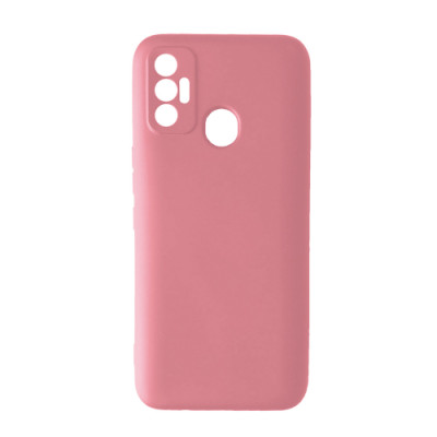 Чехол накладка HC Without logo TECNO Spark 7 Персиковая
