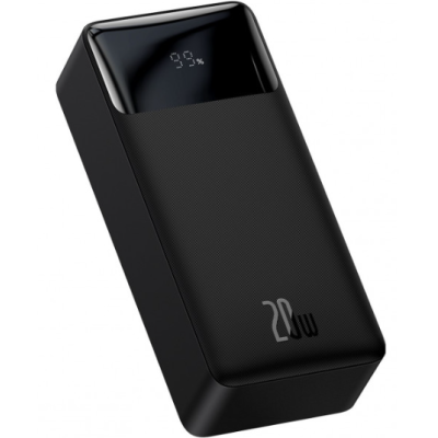 Универсальная мобильная батарея Повербанк Baseus Bipow 20W 30000mAh Чёрный