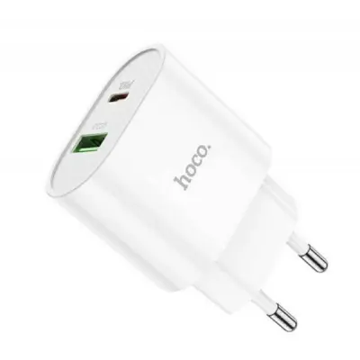 МЗП Hoco C95A Lineal PD20W + QC3.0  Белый