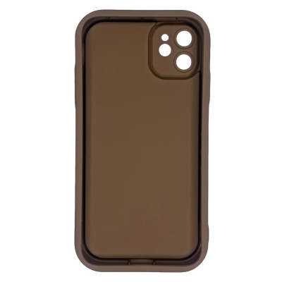 Чехол накладка Pretty Things iPhone 11 Коричневый/Кролик