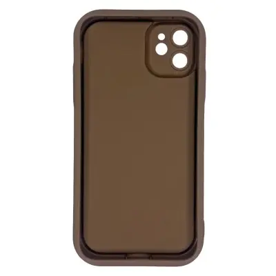 Чехол накладка Pretty Things iPhone 11 Коричневый/Кролик